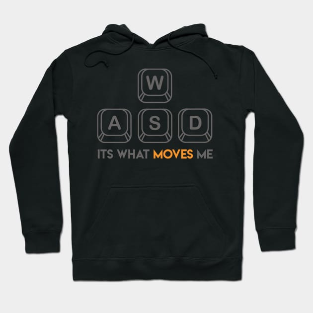 WASD It's what moves me Hoodie by GMAT